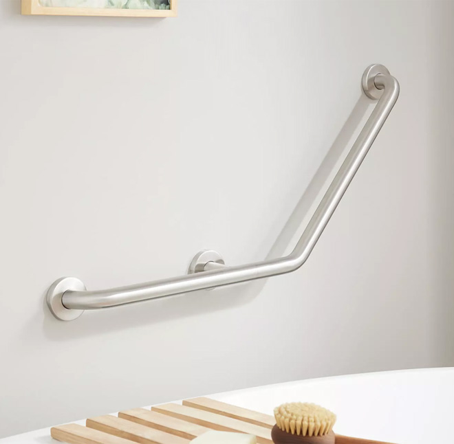 C320312P Polished Grab Bar